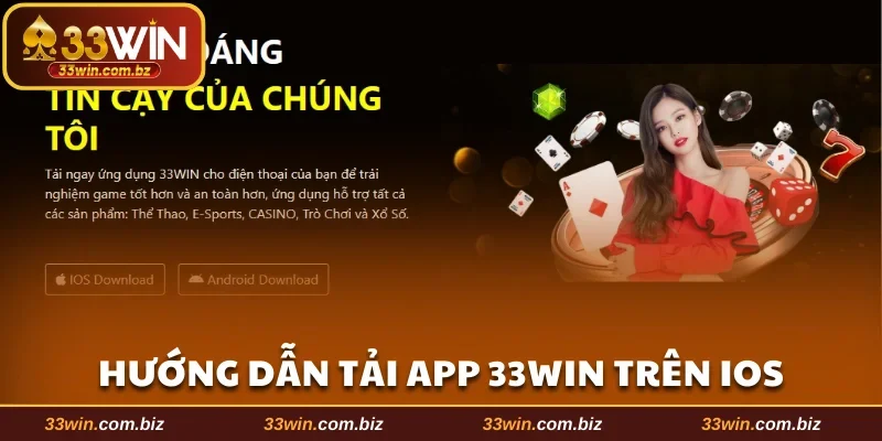4 bước tải app 33WIN trên hệ điều hành iOS