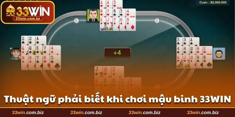 Thuật ngữ phải biết khi chơi mậu binh 33WIN