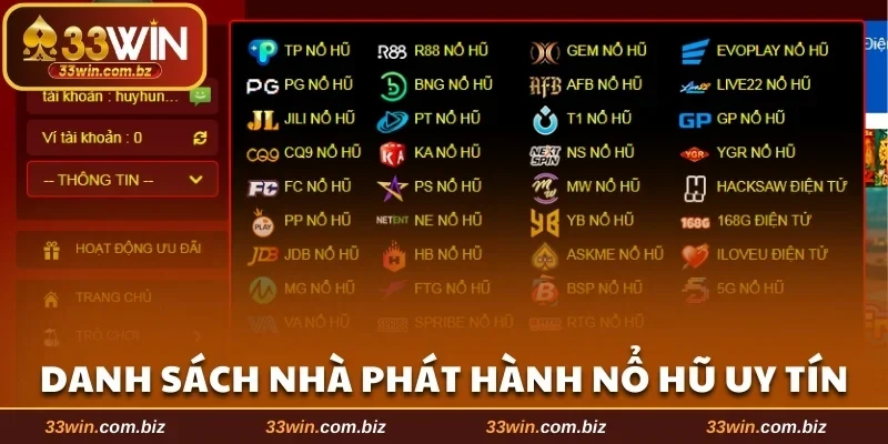Top nhà cung cấp game uy tín hàng đầu hiện nay