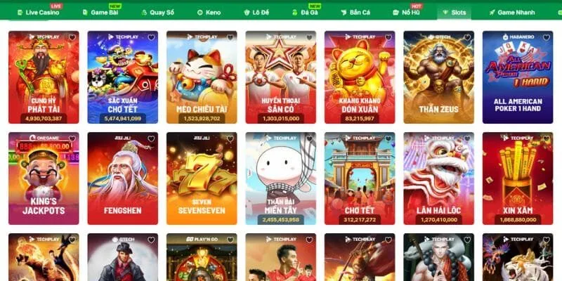 Cập nhật 4 sảnh giải trí ăn khách top 1 thị trường