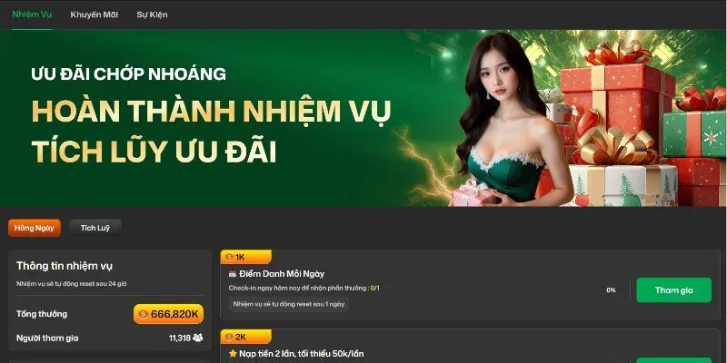 Thông tin về các sự kiện ưu đãi lớn ở Vic88